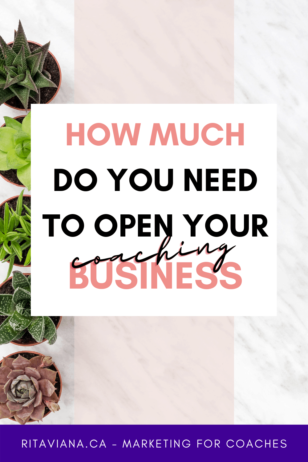 how much do you need to open your coaching business