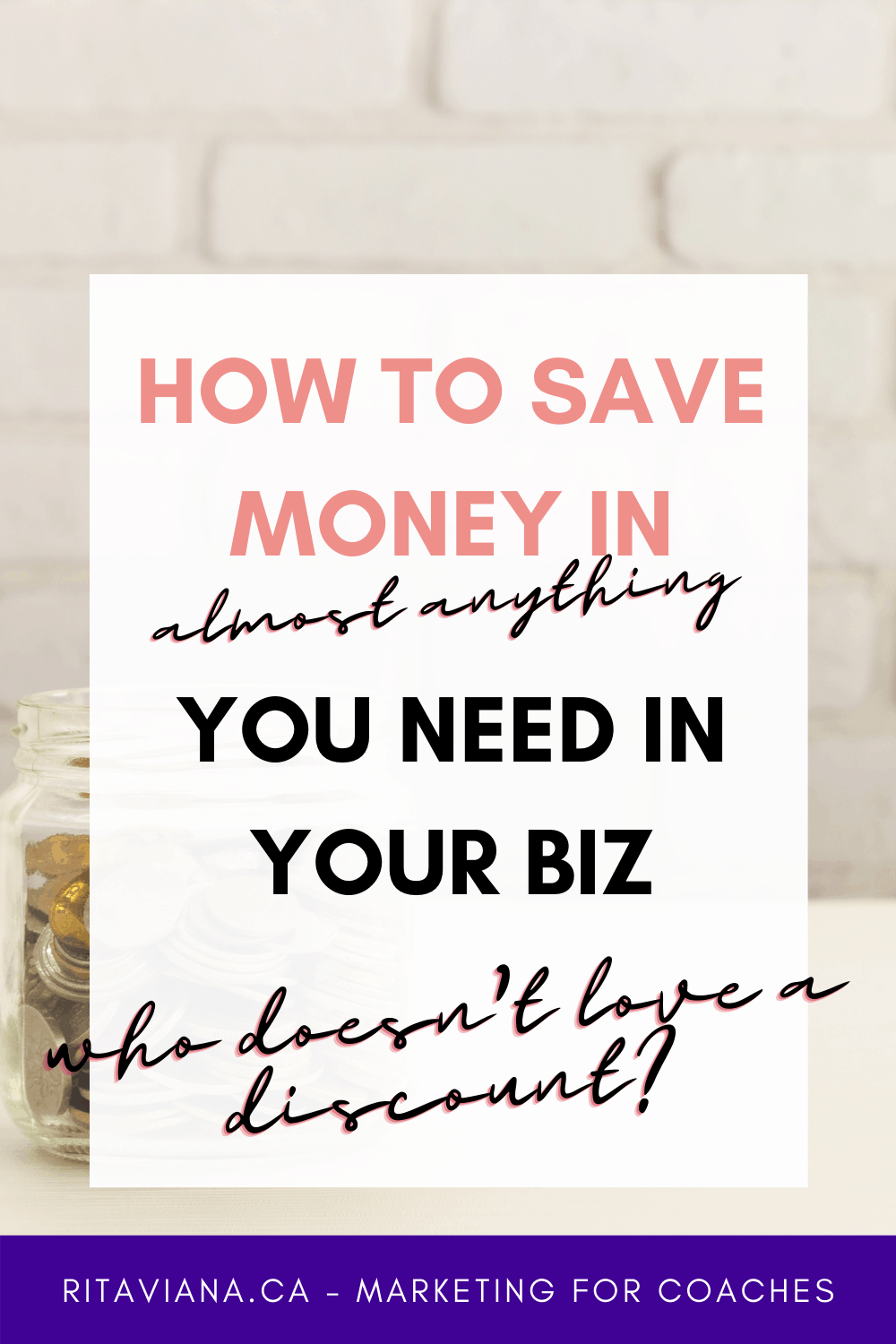 how to save money in almost anything you need in your business