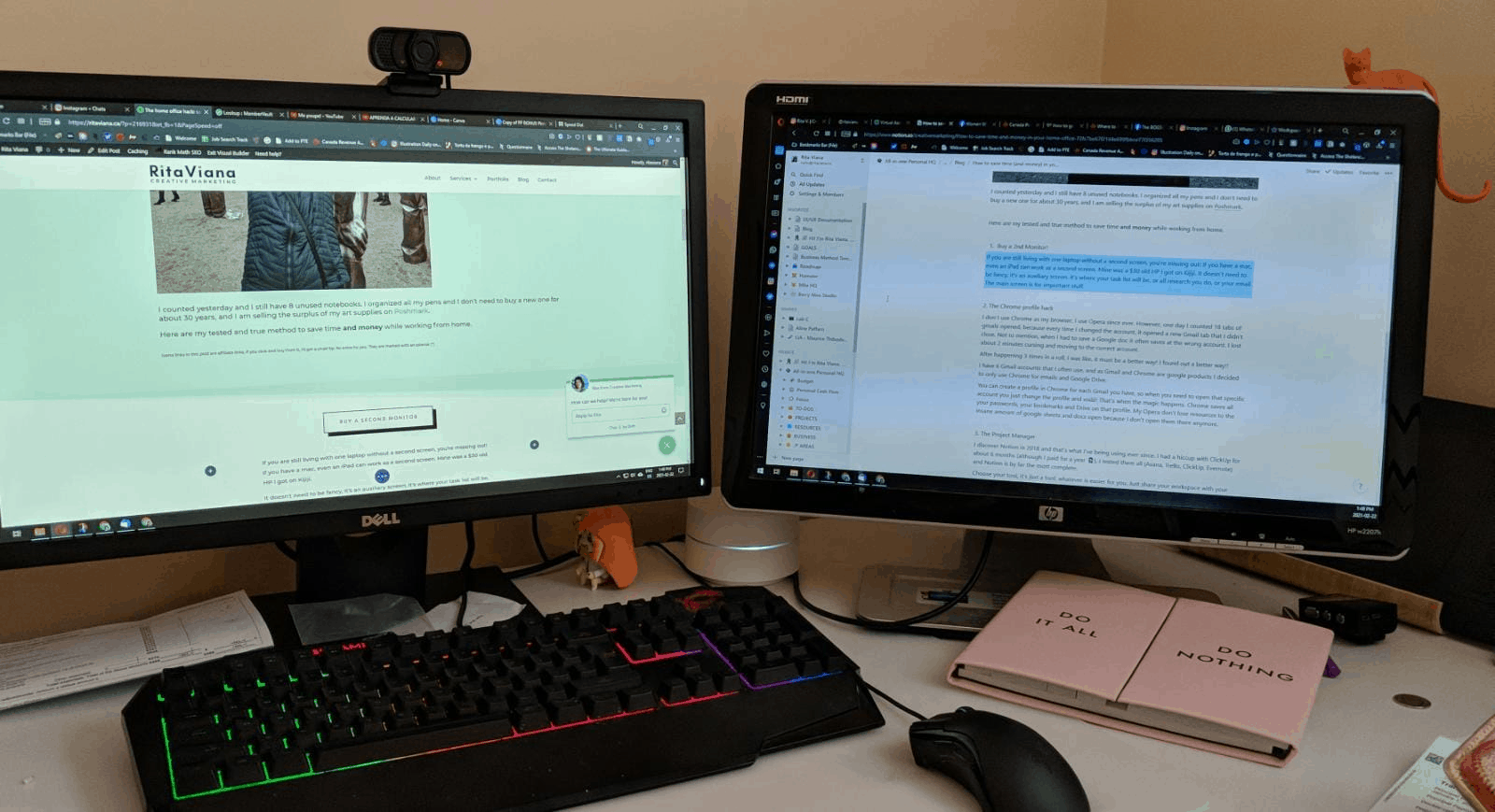 2 monitors